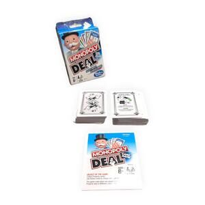 Monopoly Deal Card Game Hasbro - Family Fun Travel Game, Great Condition